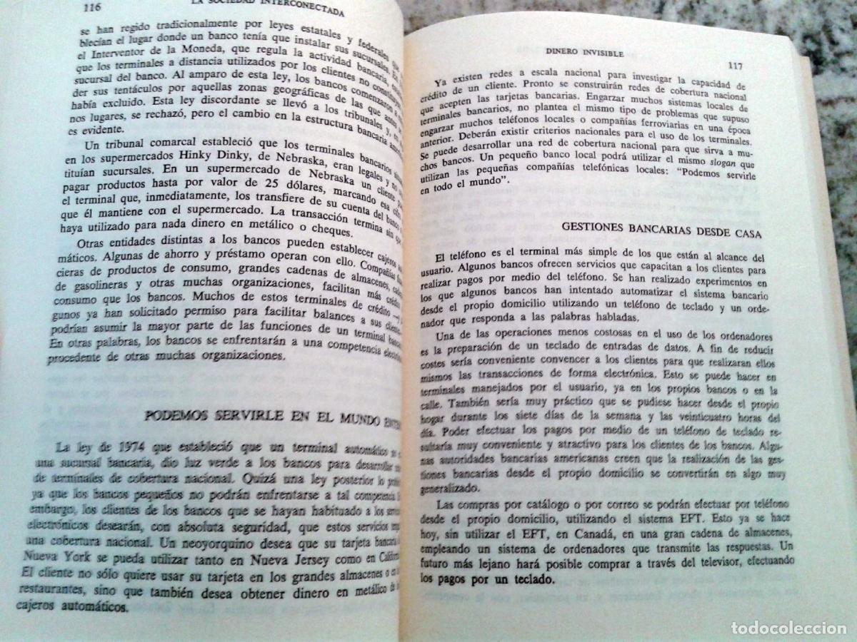 Libros: Martin, James - LA SOCIEDAD INTERCONECTADA - Foto 3