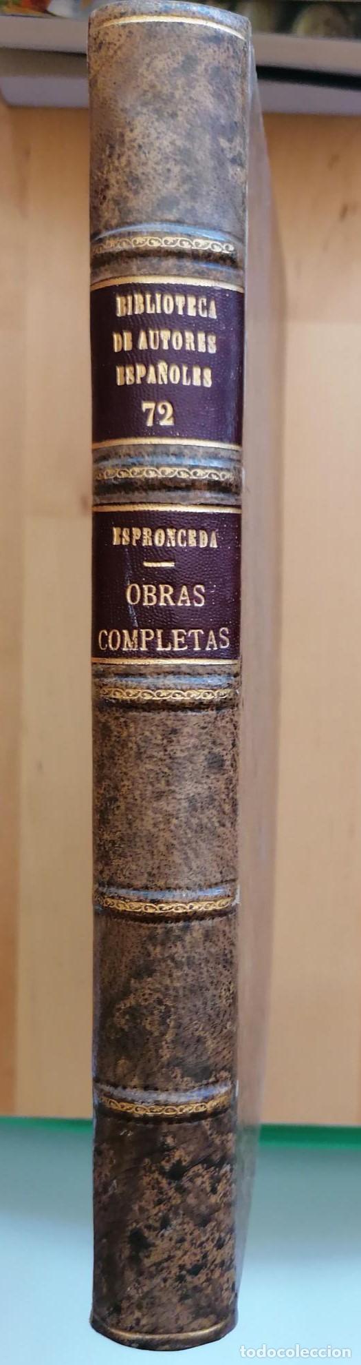 Libros: Jos&eacute; de Espronceda - OBRAS COMPLETAS - Foto 1