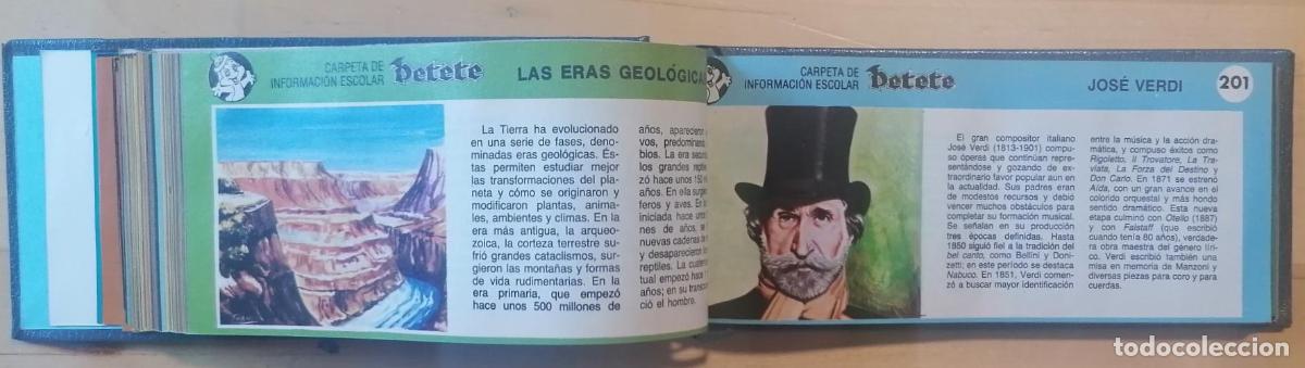 Libros: CARPETA DE INFORMACI&Oacute;N ESCOLAR. PETETE - Foto 2
