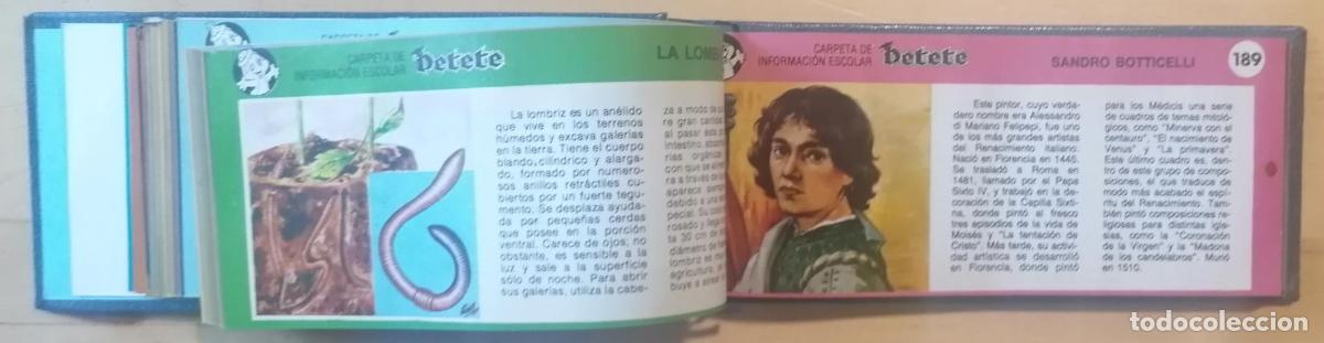 Libros: CARPETA DE INFORMACI&Oacute;N ESCOLAR. PETETE - Foto 5