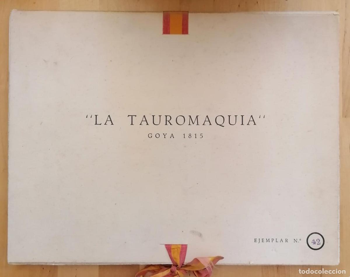 Libros: LA TAUROMAQUIA. GOYA 1815 - Foto 1