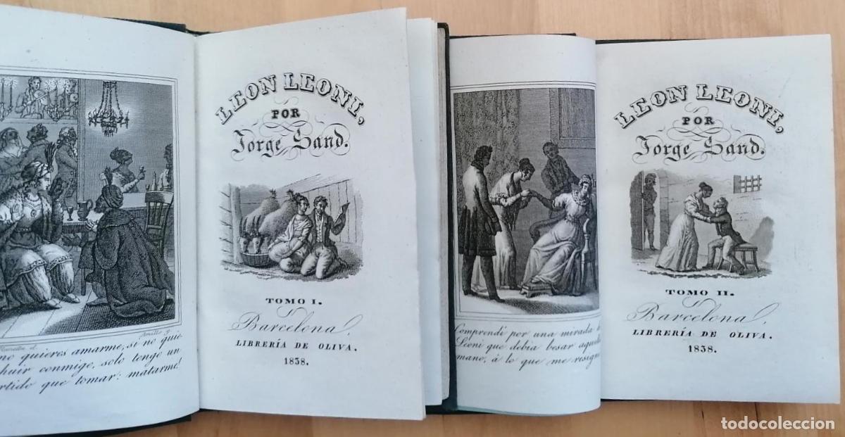 Libros: Jorge Sand - LEON LEONI. 2 VOLS. - Foto 3