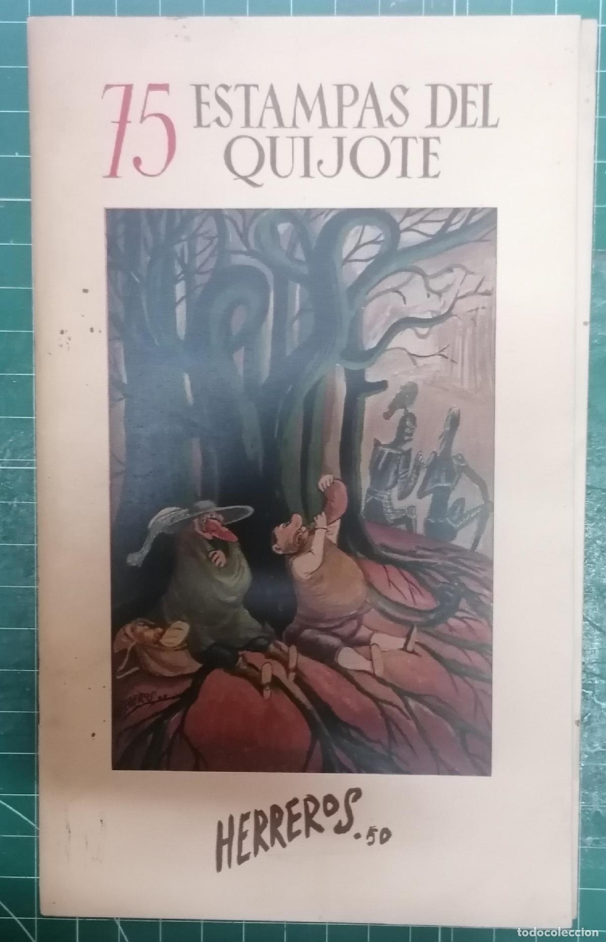 Libri di seconda mano: 75 ESTAMPAS DEL QUIJOTE. HERREROS. 50