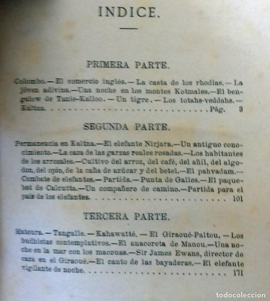 Libros: Luis Jacolliot - VIAJE AL PA&Iacute;S DE LOS ELEFANTES - Foto 3