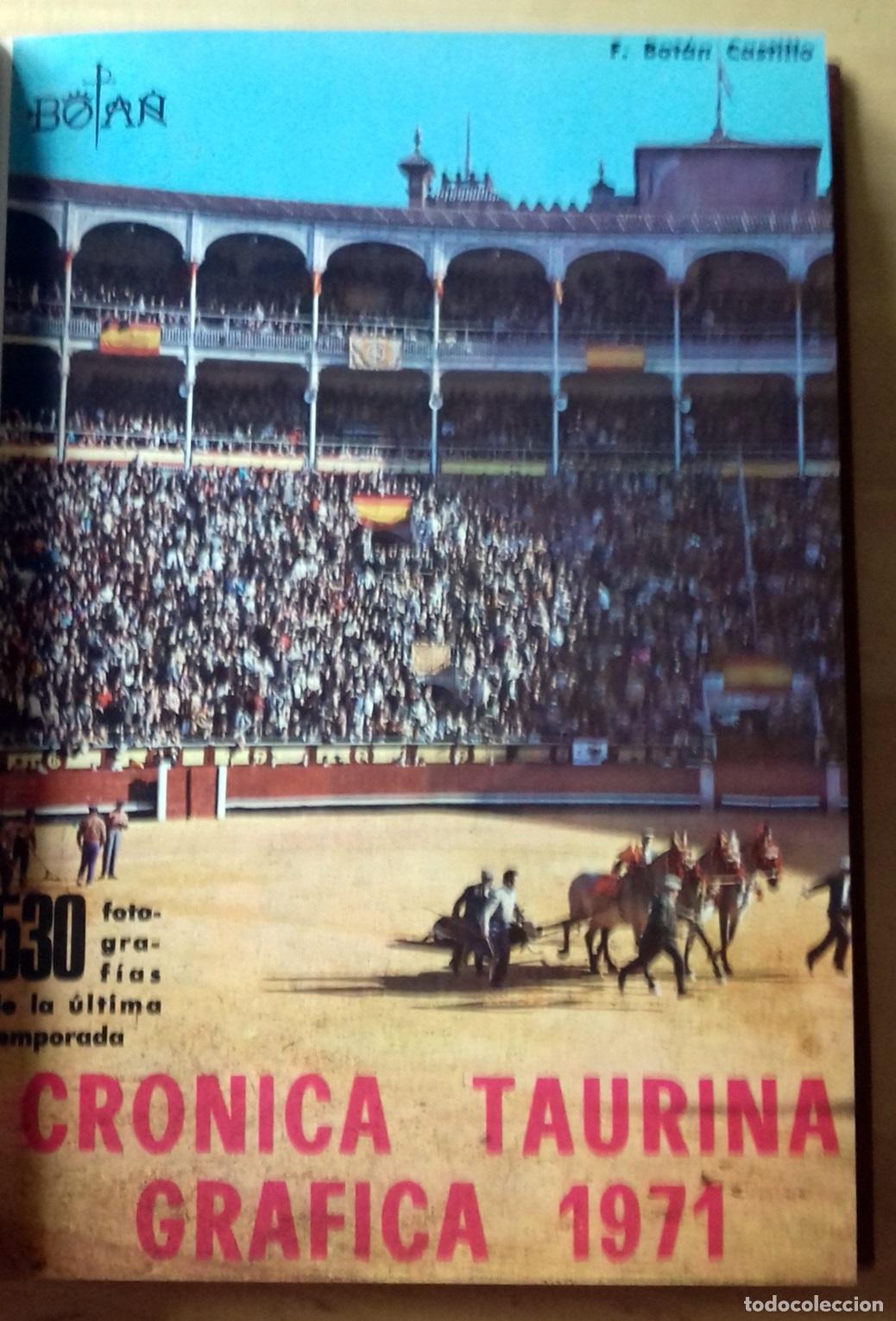 Livres: Fernando Bot&aacute;n Castillo - CR&Oacute;NICA TAURINA GR&Aacute;FICA 1971