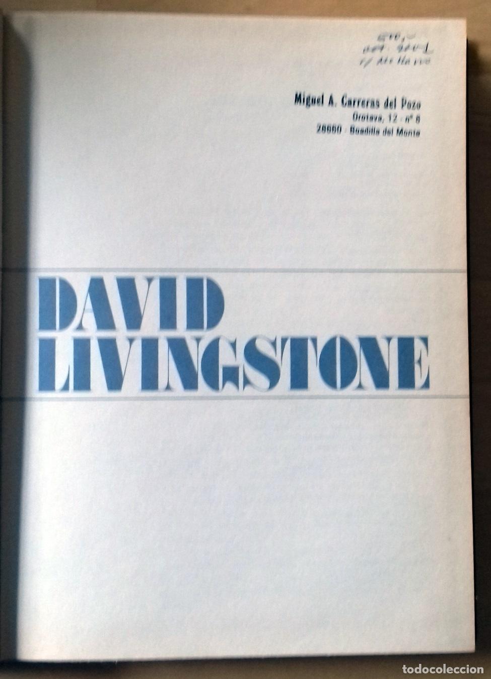 Libros: VV.AA. - DAVID LIVINGSTONE. CRIST&Oacute;BAL COL&Oacute;N - Foto 2