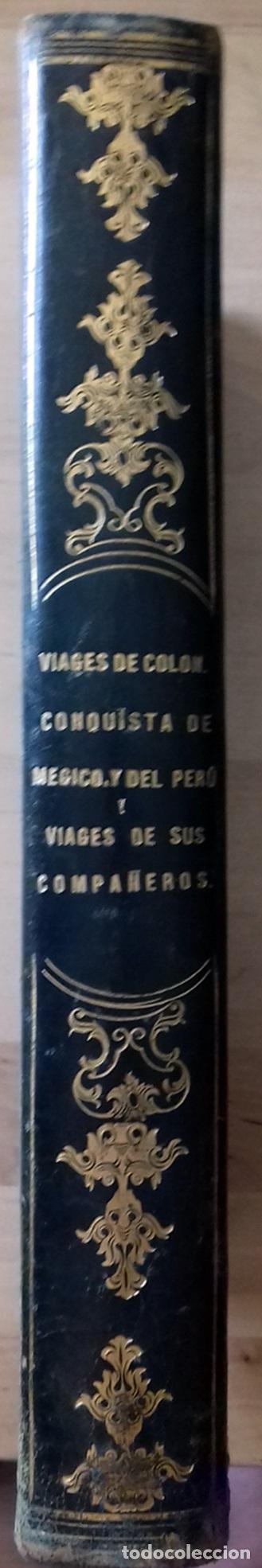 Libros: Washinton Irving, Antonio Sol&iacute;s y Guillermo H. Prescott - VIDA Y VIAJES DE CRISTOBAL COL&Oacute;N. HISTORIA