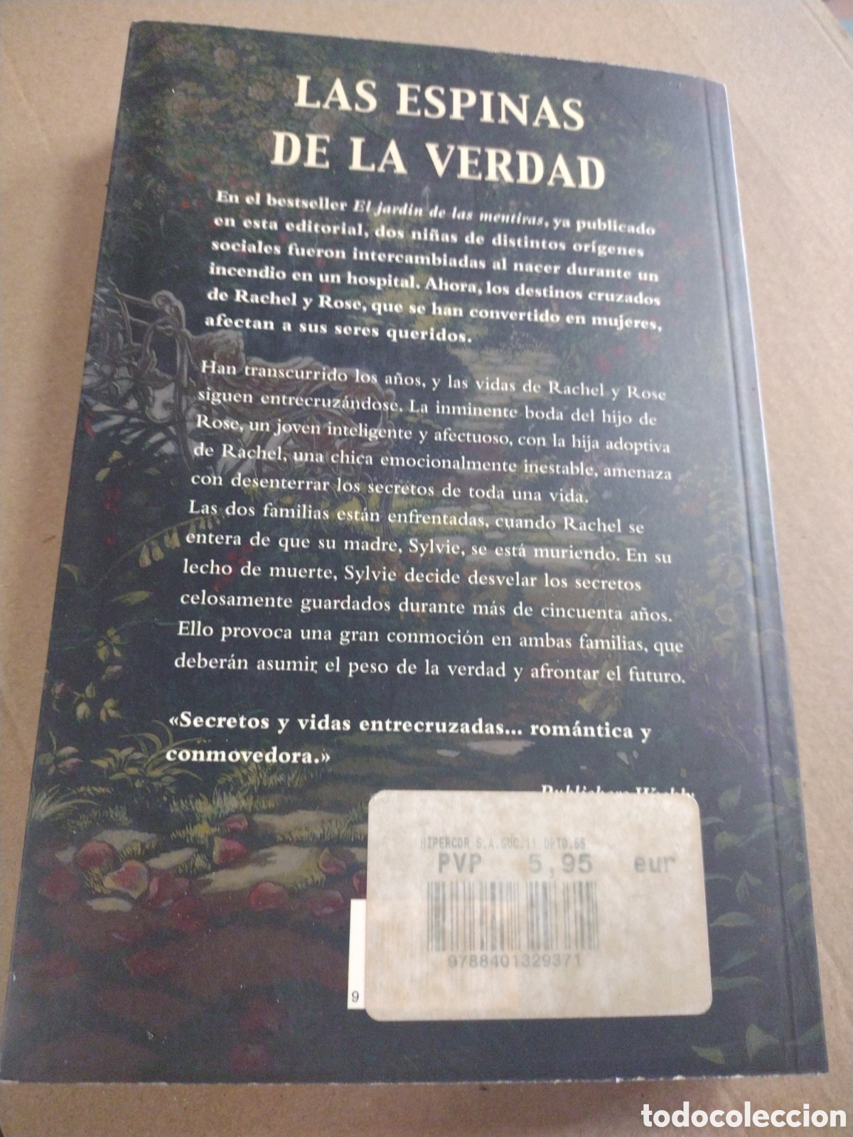 Libros: LAS ESPINAS DE LA VERDAD. EILEEN GOUDGE. CL - Foto 2