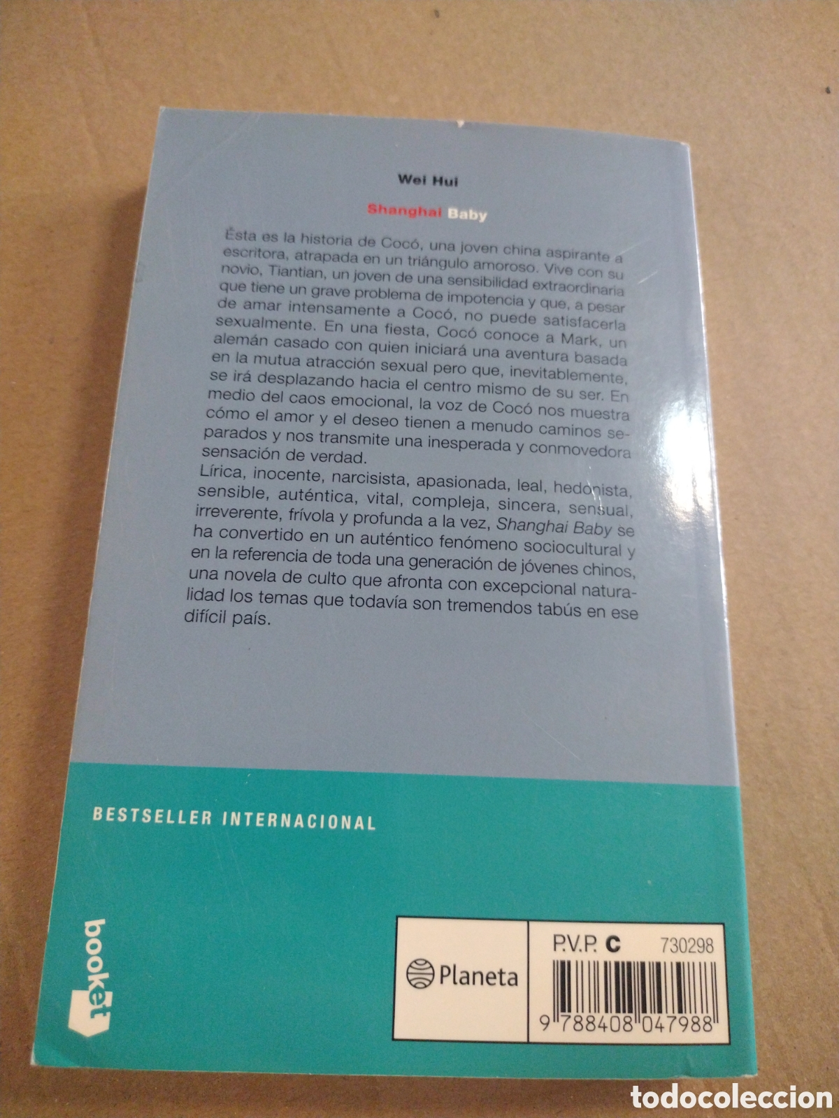 Libros: SHANGHAI BABY. Wei Hui. CL - Foto 2