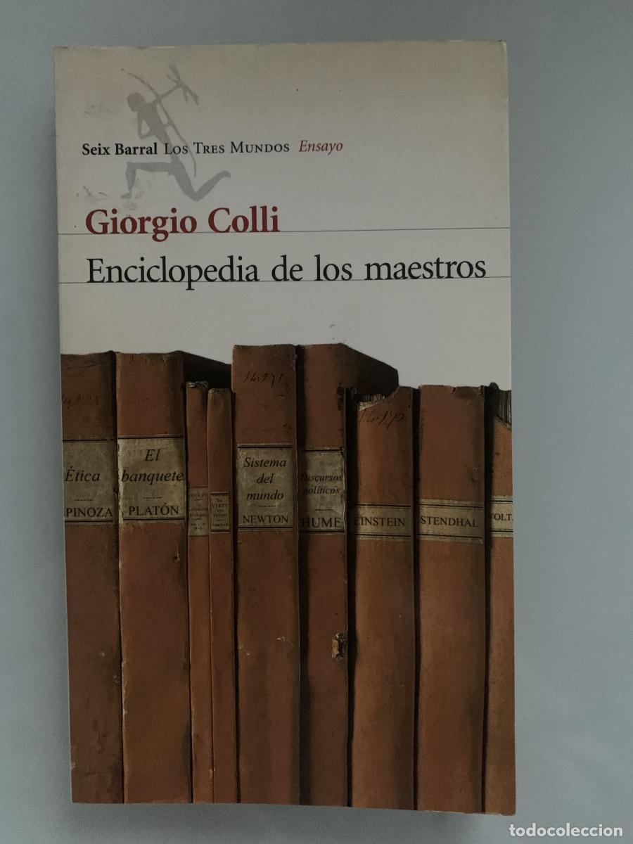 Libros: ENCICLOPEDIA DE LOS MAESTROS - Giorgio Colli - Foto 1