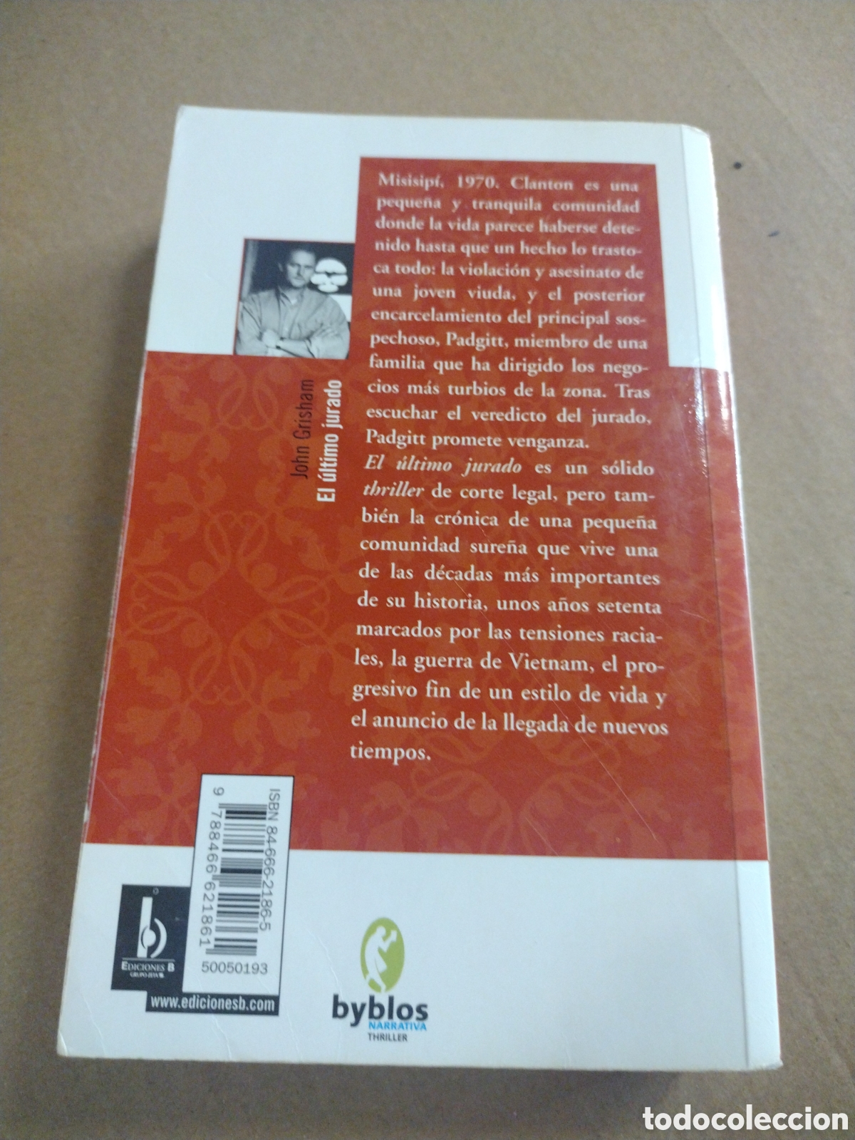 Libros: EL ULTIMO JURADO. John Grisham. - Foto 2