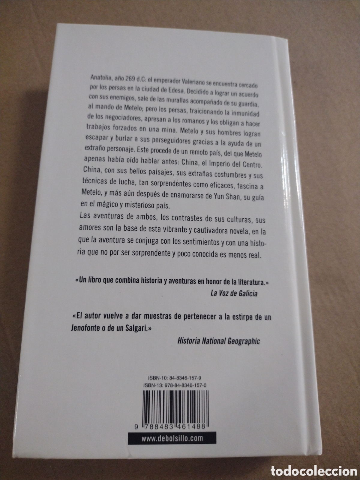 Libros: EL IMPERIO DE LOS DRAGONES. VALERIO MASSIMO MANFREDI. CL - Foto 2