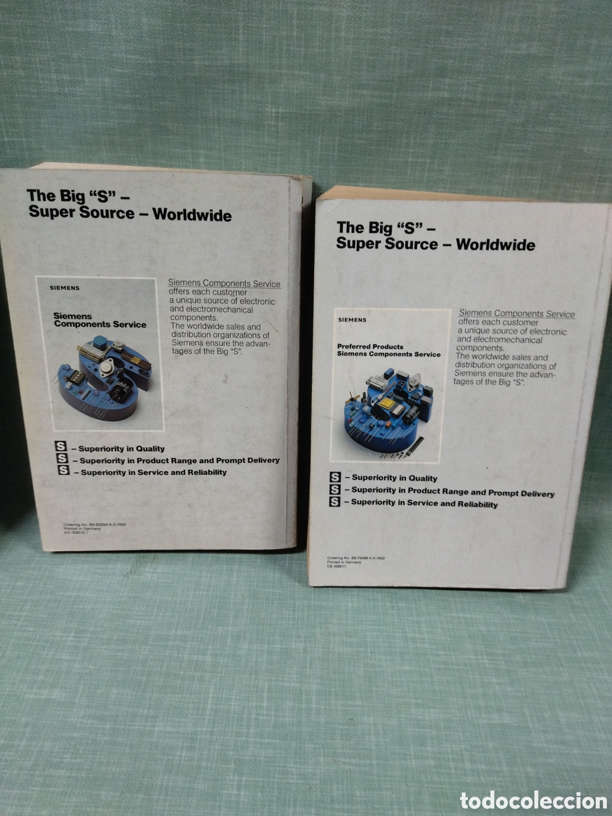 Libros: Libro de electr&oacute;nica de Siemens. Preferred Products 1985/89 - Foto 3