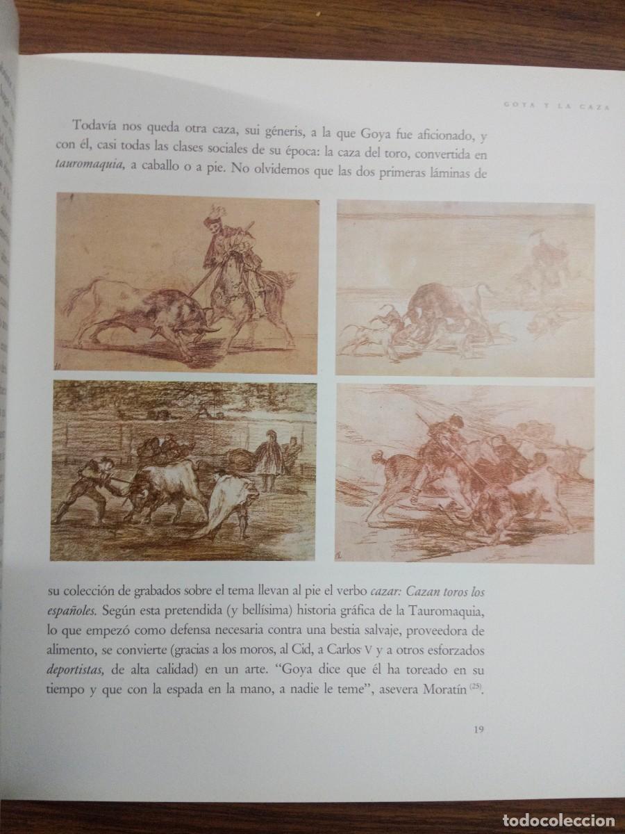 Libros: GOYA Y LA CAZA - Julian Gallego - Foto 2