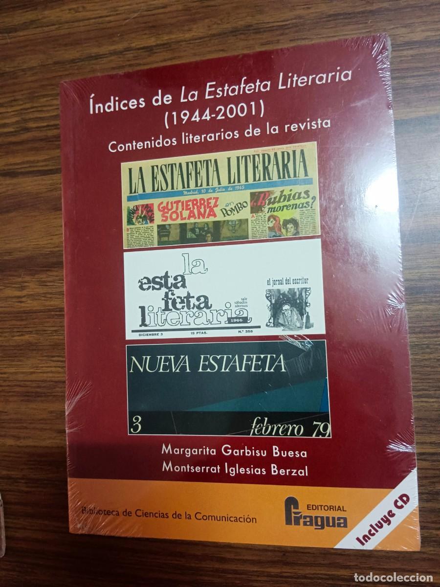 Libros: INDICES DE LA ESTAFETA LITERARIA (1944 - 2001) - Margarita Garbisu buesa - Monserrat Iglesias Berzal