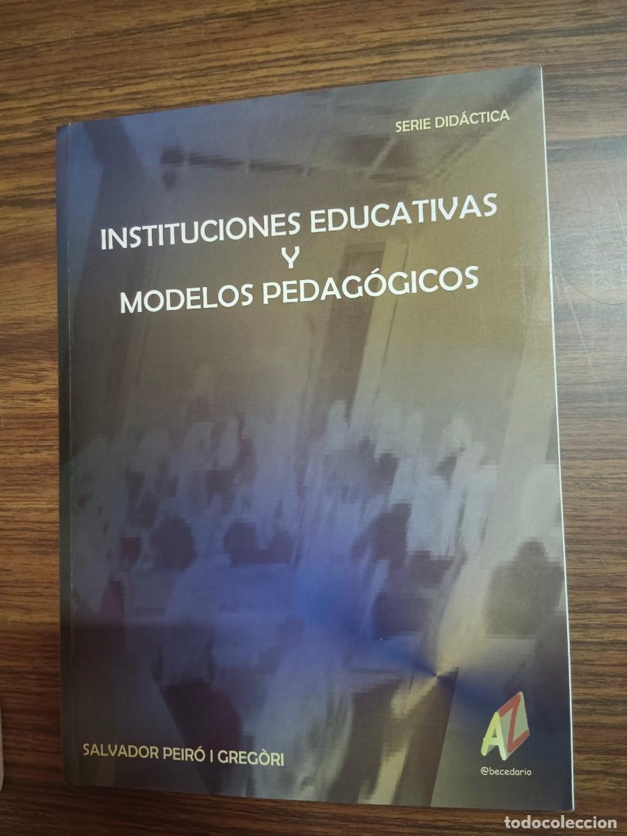 Libros: INSTITUCIONES EDUCATIVAS Y MODELOS PEDAGOGICOS - Salvador Peiro i Gregori