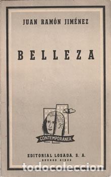 Libros: Belleza - Juan Ram&oacute;n Jim&eacute;nez - Foto 1