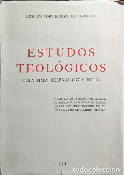 Libri di seconda mano: ESTUDOS TEOL&Oacute;GICOS. [1964]