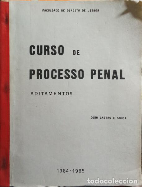 Libros: CASTRO E SOUSA. (Jo&atilde;o) - CURSO DE PROCESSO PENAL. - Foto 1