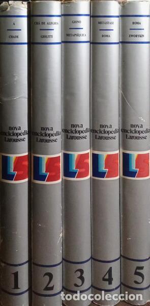 Libros: NOVA ENCICLOP&Eacute;DIA LAROUSSE. [5 VOLS.] - Foto 4