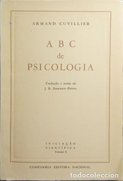 Libros: CUVILLIER. (Armand) - ABC DE PSICOLOGIA. [11.&ordf; EDI&Ccedil;&Atilde;O] - Foto 1