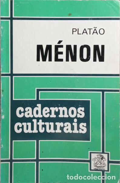 Libros: PLAT&Atilde;O. - M&Eacute;NON OU DA VIRTUDE. [3.&ordf; EDI&Ccedil;&Atilde;O] - Foto 1