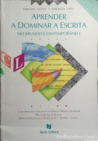 B&uuml;cher: AFONSO. (Fernanda) e Esmeralda Lopes. - APRENDER A DOMINAR A ESCRITA.