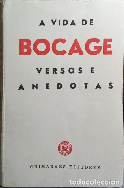 Livros em segunda m&atilde;o: MENEZES. (Carlos Jos&eacute; de) - BOCAGE, SUA VIDA HIST&Oacute;RICA E ANED&Oacute;TICA. [EDI&Ccedil;&Atilde;O DE 1965]
