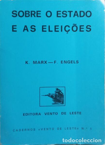 Libros: MARX. (Karl) e Friedrich Engels. - SOBRE O ESTADO E AS ELEI&Ccedil;&Otilde;ES. - Foto 1