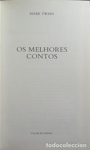 Libros: TWAIN. (Mark) - OS MELHORES CONTOS.