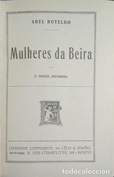 Libros: BOTELHO. (Abel) - MULHERES DA BEIRA. - Foto 1