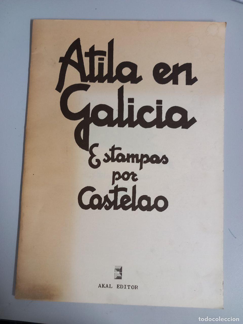 Libros: Atila en Galicia. Estampas por Castelao. - Foto 1
