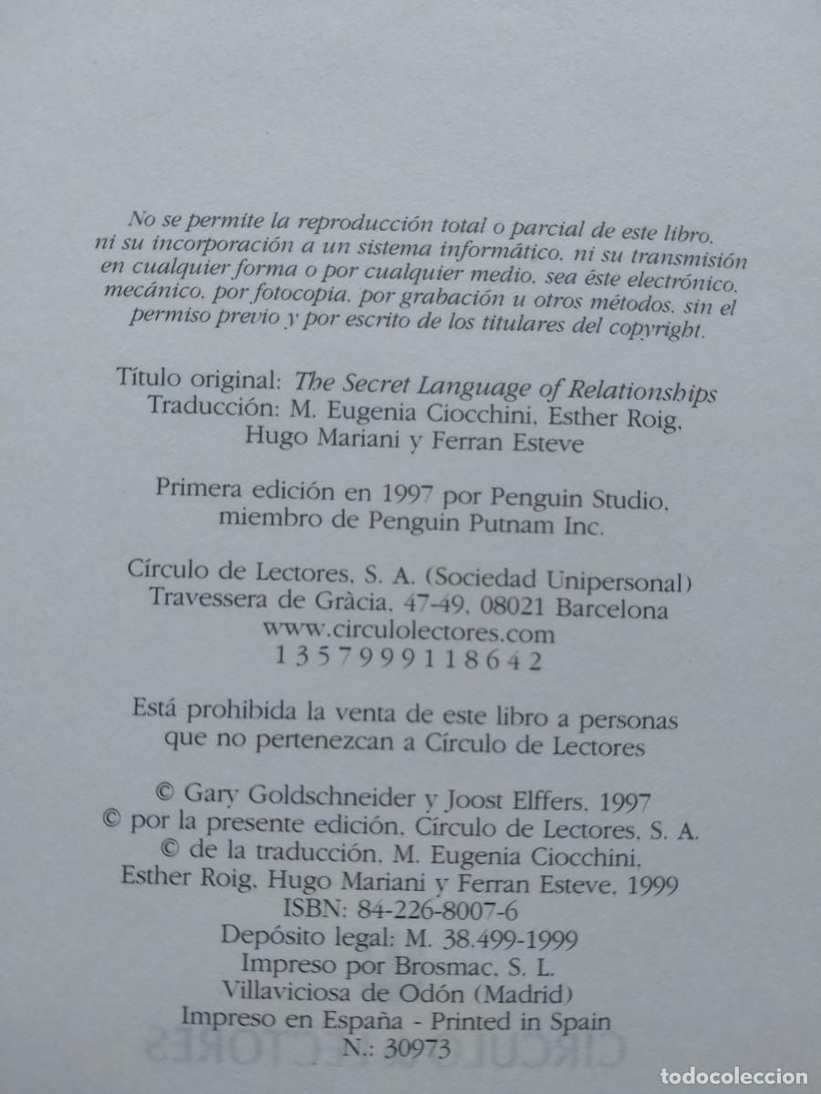 Libros: El lenguaje secreto de las relaciones - Foto 2