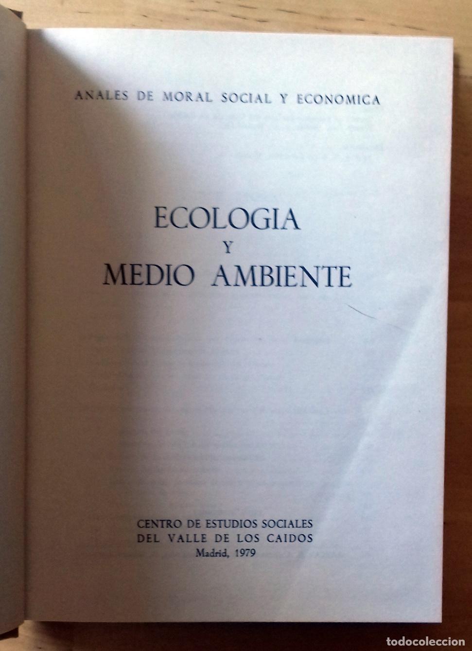 Libros: VV.AA. - ECOLOG&Iacute;A Y MEDIO AMBIENTE - Foto 2