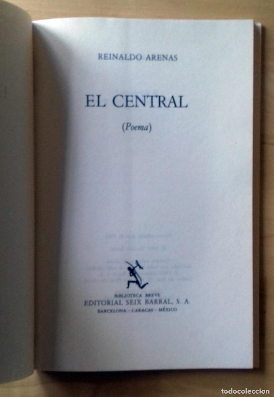 Libros: Reinaldo Arenas - EL CENTRAL (Poema) - Foto 2