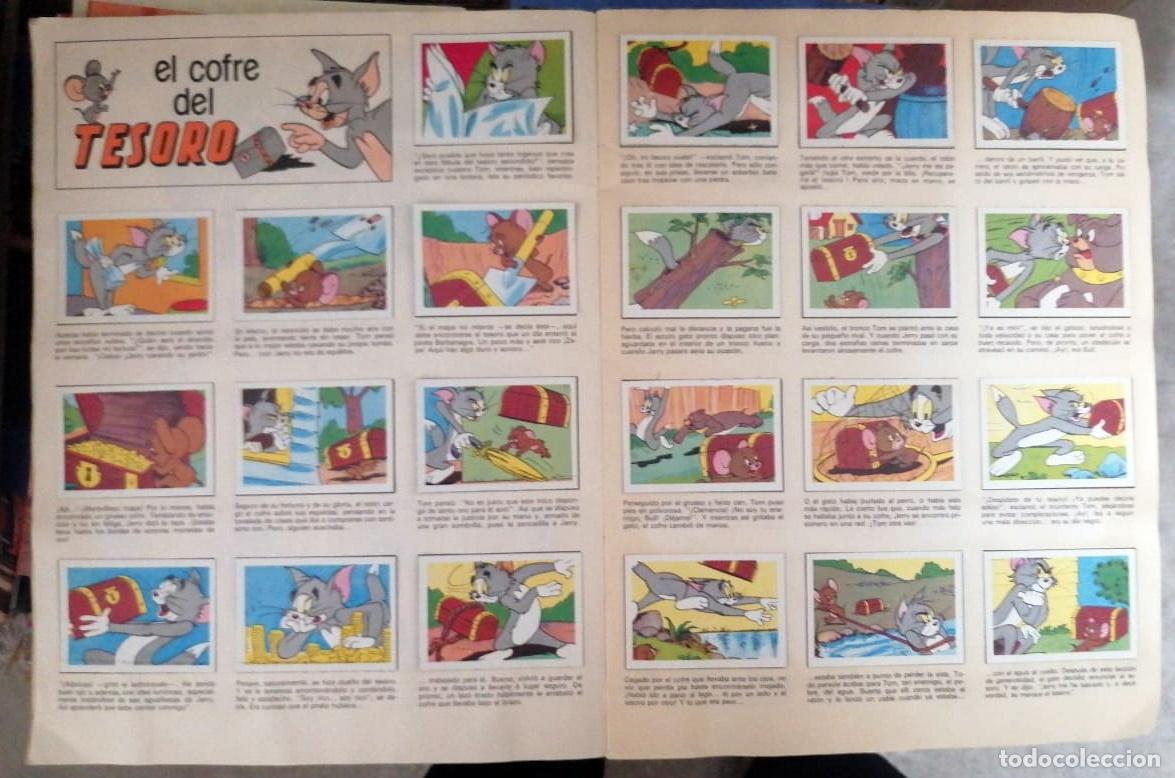 Libros: TOM Y JERRY. Libro para cromos. Completo - Foto 2