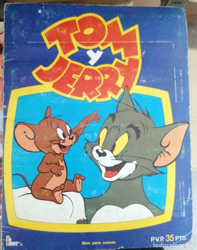Libros: TOM Y JERRY. Libro para cromos. Completo - Foto 1