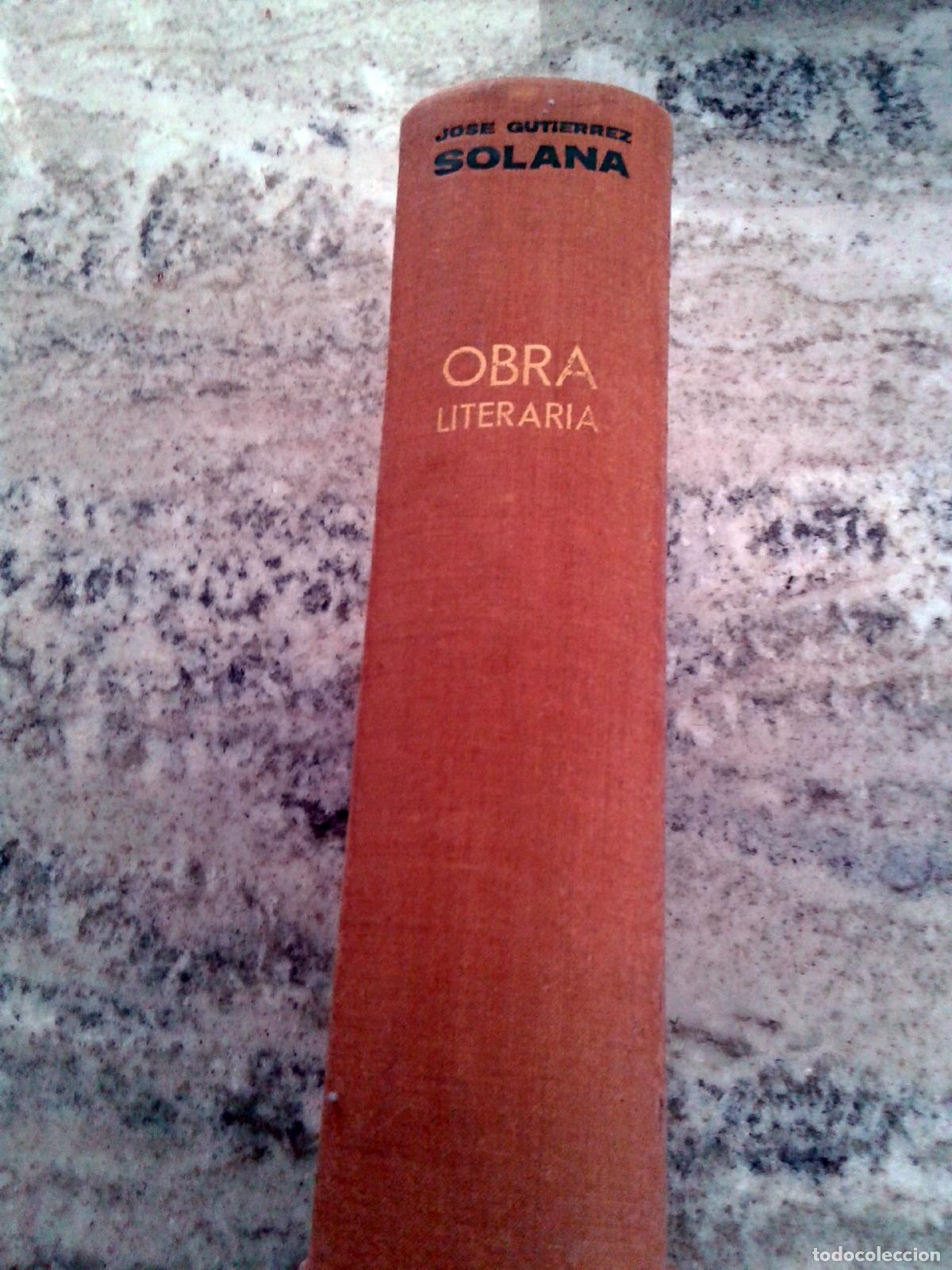 Libros: Jos&eacute; Guti&eacute;rrez Solana - OBRA LITERARIA - Foto 1