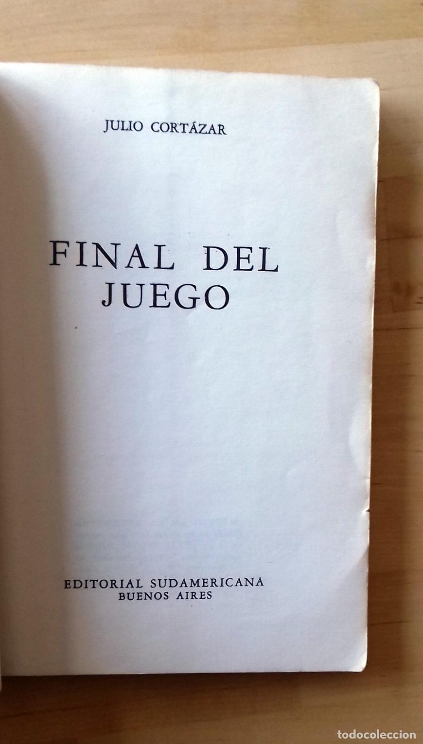 Libros: Julio Cort&aacute;zar - FINAL DEL JUEGO - Foto 2