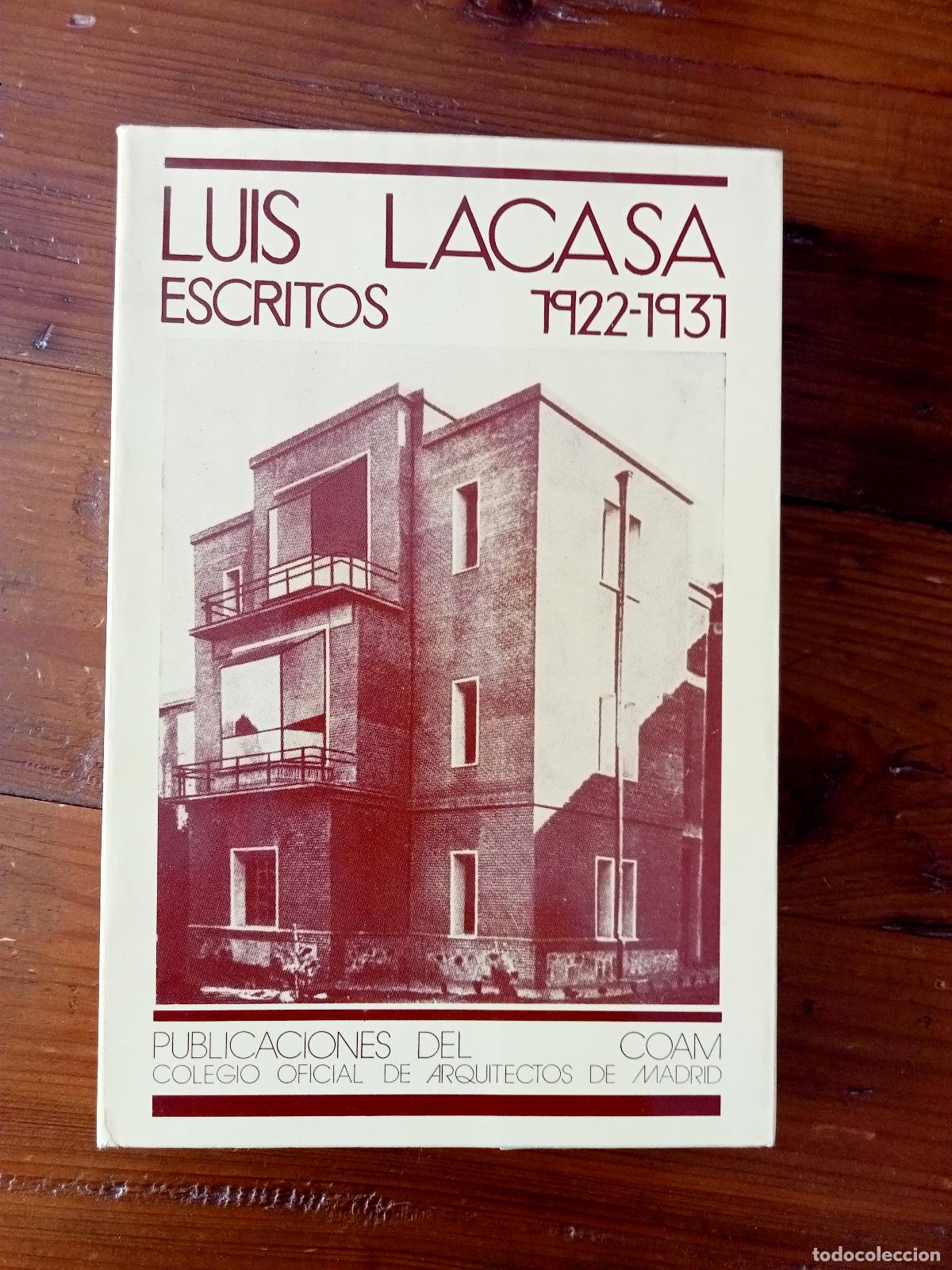 Libros: Luis Lacasa - ESCRITOS. 1922-1931 - Foto 1