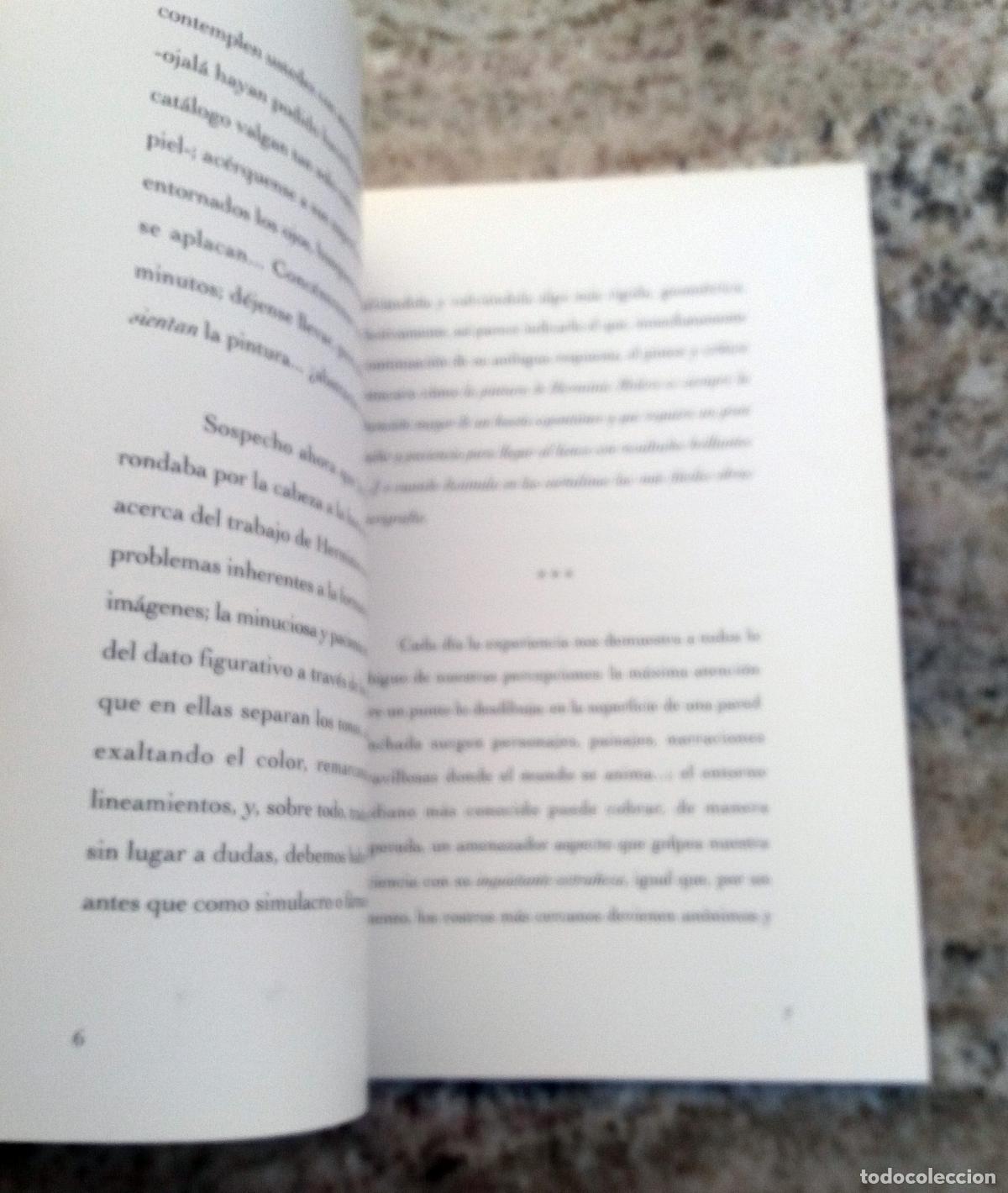 Libros: Herminio Molero (Cat&aacute;logo) - EL DOLOR DE PINTAR - Foto 3