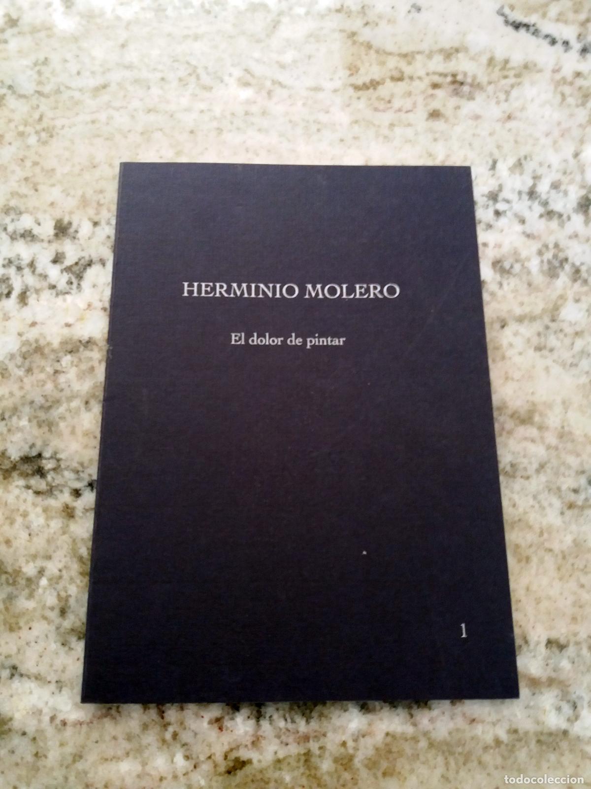 Libros: Herminio Molero (Cat&aacute;logo) - EL DOLOR DE PINTAR - Foto 1