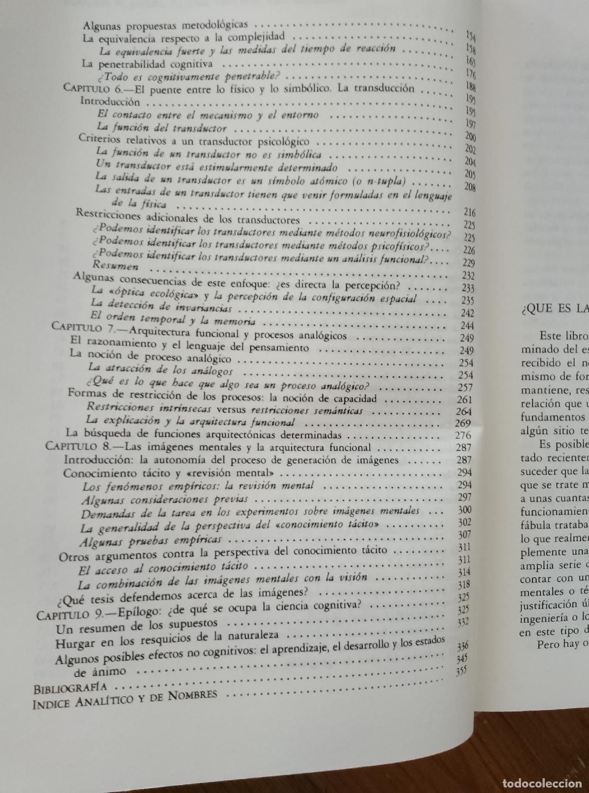 Libros: Zenon W. Pylyshyn - COMPUTACI&Oacute;N Y CONOCIMIENTO - Foto 3