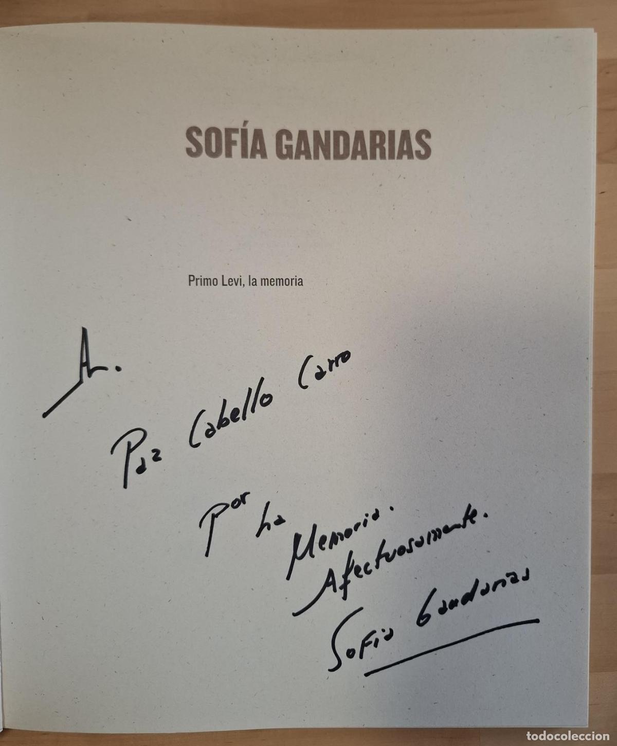 Libros: Sof&iacute;a Gandarias - SOF&Iacute;A GANDARIAS. PRIMO LEVI, LA MEMORIA - Foto 3