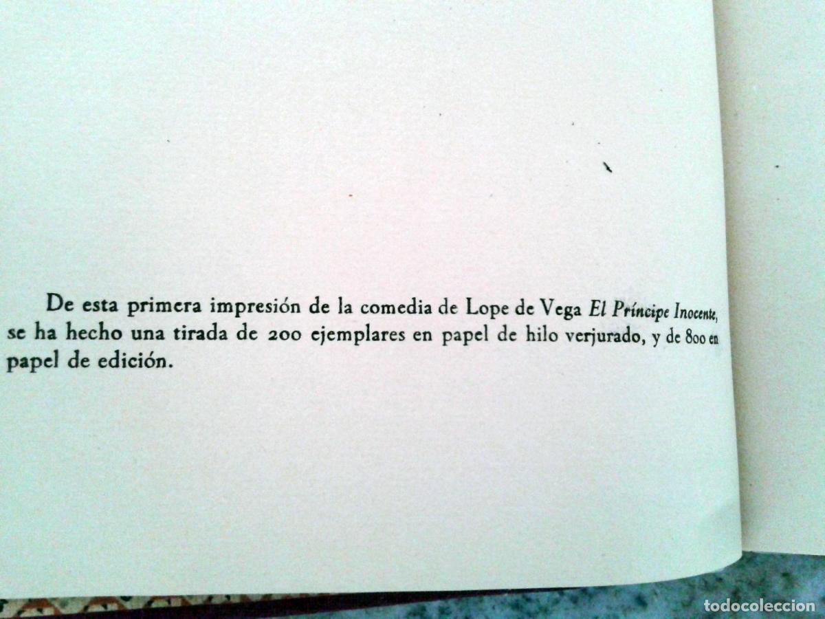 Libros: Lope de Vega - EL PR&Iacute;NCIPE INOCENTE - Foto 6