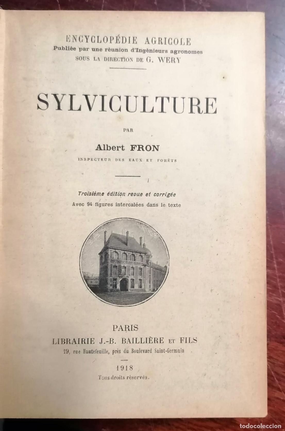 Libros: Albert Fron - SYLVICULTURE - Foto 3