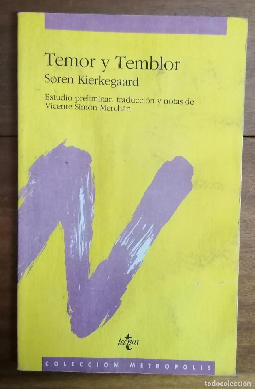 Libros: Soren Kierkegaard - TEMOR Y TEMBLOR - Foto 1