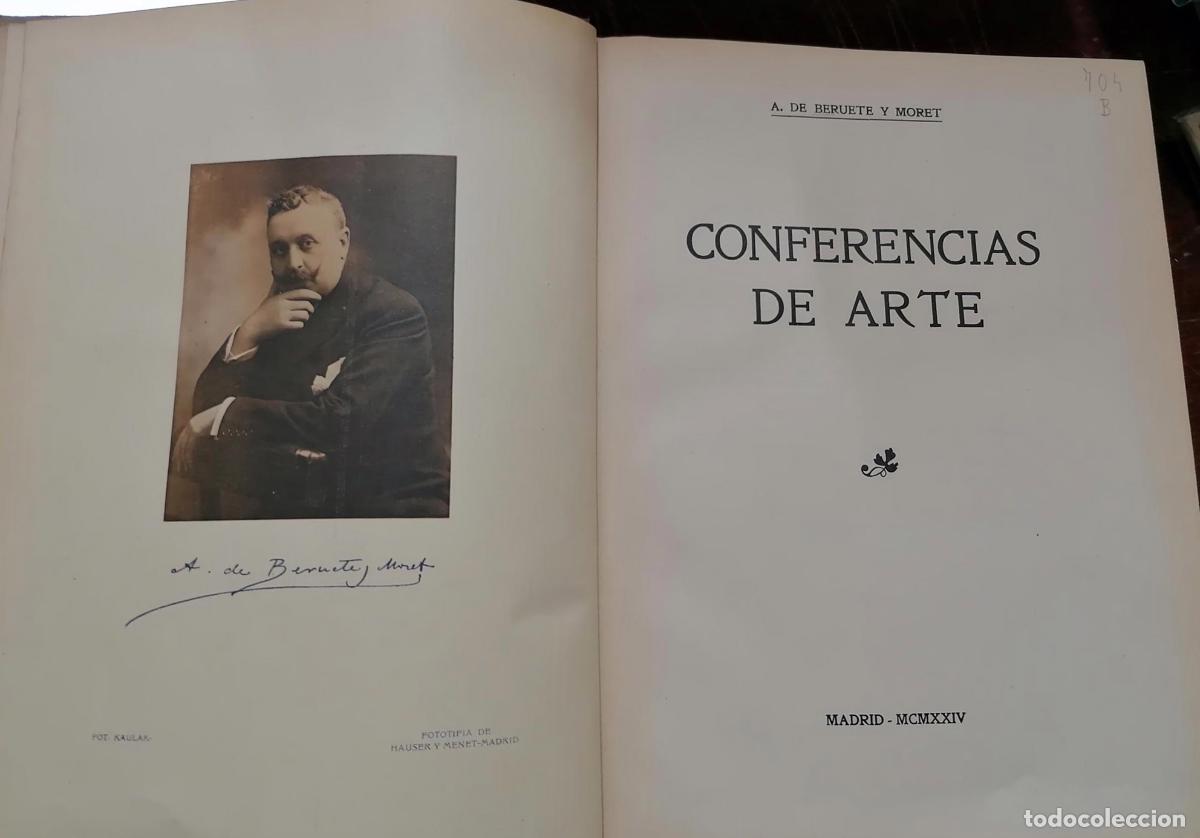 Libros: A. De Beruete y Moret - CONFERENCIAS DE ARTE - Foto 5