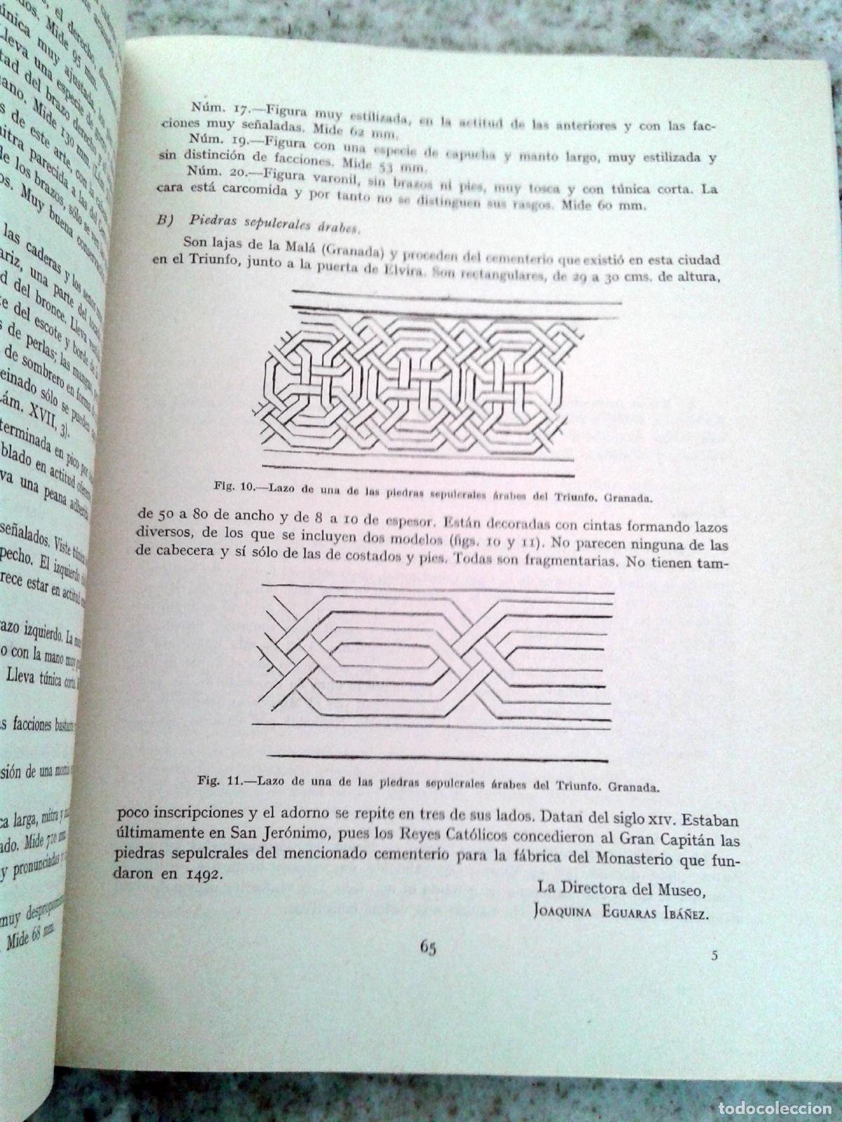 Libros: VV.AA - MEMORIAS DE LOS MUSEOS ARQUEOL&Oacute;GICOS PROVINCIALES. 1940 (Extractos) - Foto 2