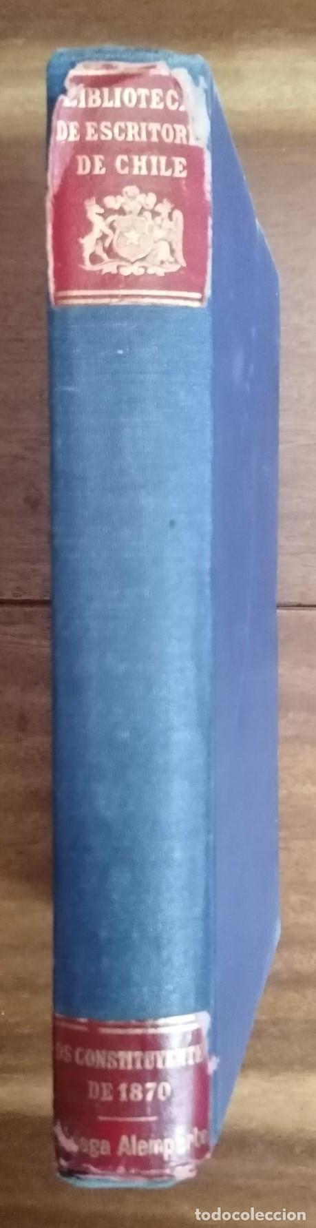 B&uuml;cher: Arteaga Alemparte, Junto y Domingo - LOS CONSTITUYENTES DE 1870 (BIBLIOTECA DE ESCRITORES DE CHILE)
